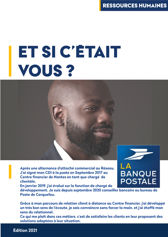 De Chargé de Clientèle au Centre Financier de Nantes vers le métier de Conseiller Financier