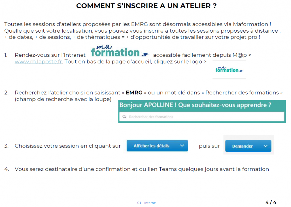 4ème page du programme