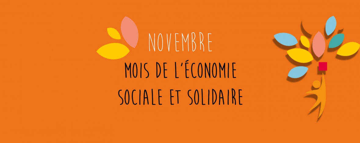 Dessin stylisé d'un bonhomme portant des feuilles d'arbre de couleur à bout de bras